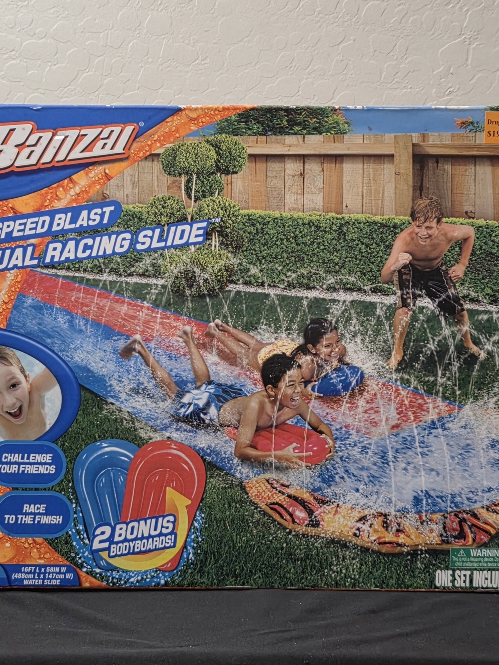 Banzai Speed Blast Dual Racing Slide